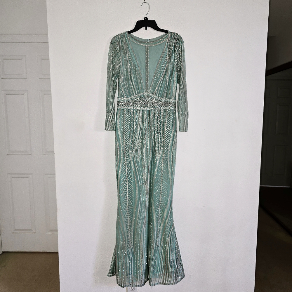 Sivalia Couture - Modest Formal Couture Gown - Size L